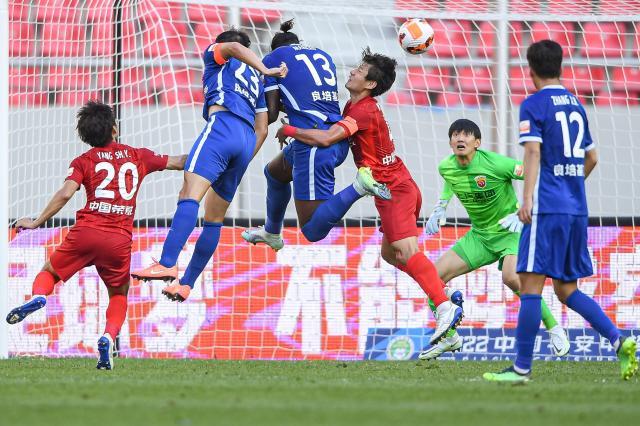 【中超】马尔康任航头槌双响 三镇2比1海港5轮不败