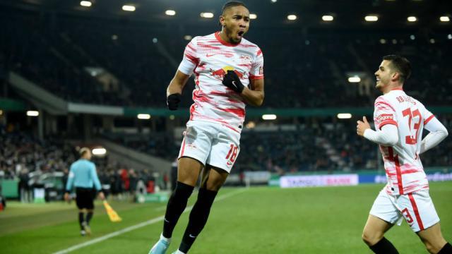 2022年欧洲第一射手双响！莱比锡3天1战双线晋级